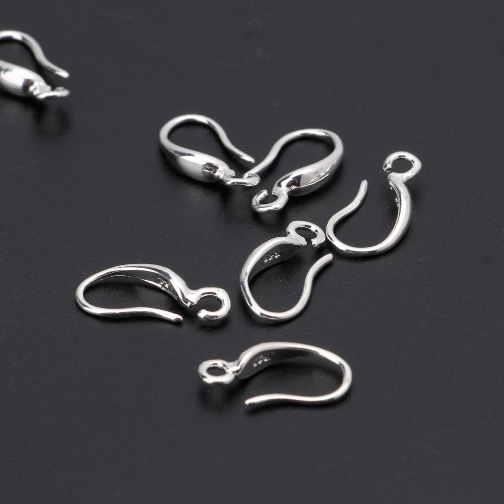 10 Pcs Earring Hooks Fish Hook Ear Wires French Wire Hook Hypoallergenic Jewelry