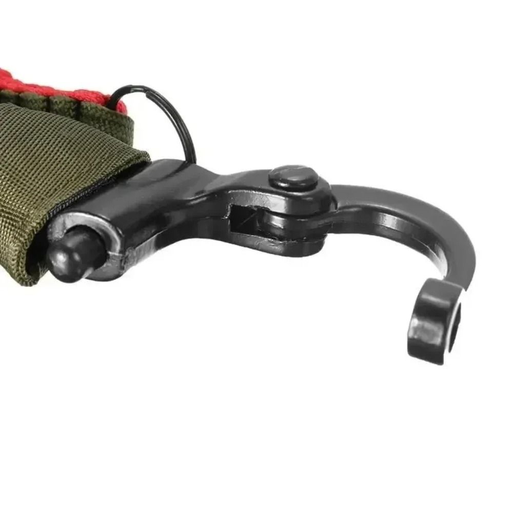 Metal Buckle Climbing Protect Sling Bungee Strap Outdoor Nylon Rope Safety Lanyard  Tools Gadgets