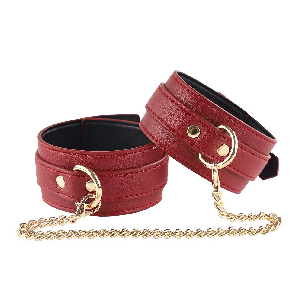 xinXbabe SM Goods SM Restraint Set Handcuffs Foot Shackles Restraints Restraint Goods Luxury Restraints Adult Goods Adult Toys