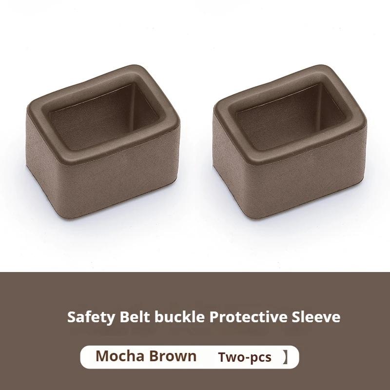 Car Seat Belt Cover Rear Seatbelt Buckle Booster to Makes Receptacle Stand Upright for Easy Child Auto Seat Interior Accessories