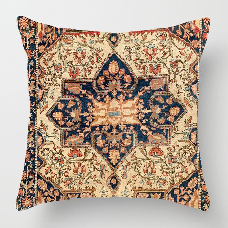 Exotic Pattern Garden Cushion Cover Pillow Case For Indoor Home Decor And Sofa Enhancement