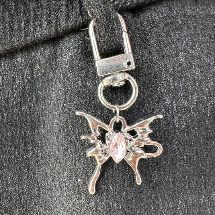 Bowknot Keychain Star/Heart /Butterfly Pendant Keyring Bow Phone Charm Ornament