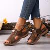 Neue Damen Keilabsatz Sandalen mit offenen Zehen, Große Größe, Modisch Hohl, Bequem, Leicht, Freizeit Sandalen