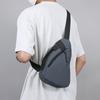 Unisex Crossbody Bag Adjustable Zip Casual Sling Shoulder Flap Bags Large Capacity Chest Bag Phone Bag