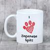Japanese Spitz, Nihon Supittsu - Cup with a Dog, Cute Cup with Graphics, a Gift with Your Photo from the Art-Dog Brand