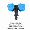 20PCS Plastic Cross Atomization Micro Nozzle Misting Sprinkler Nozzle  Swimming Pool Cooling