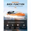 New C168 RC Boats High Speed Remote Control 2.4GHz Waterproof Toy  Pools Lakes