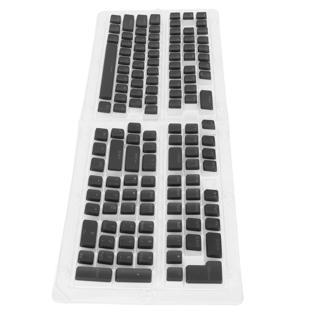 Keyboard Keycaps 129 Keys Pudding Transparent OEM Height PBT Two Color Injection Molding DIY Keyboard Keycaps