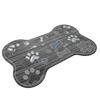 Eco-Friendly Quick-Dry Pet Placemat Easy Clean Waterproof Feeding Mat Absorbent Material Cartoon Pet Mat Indoor