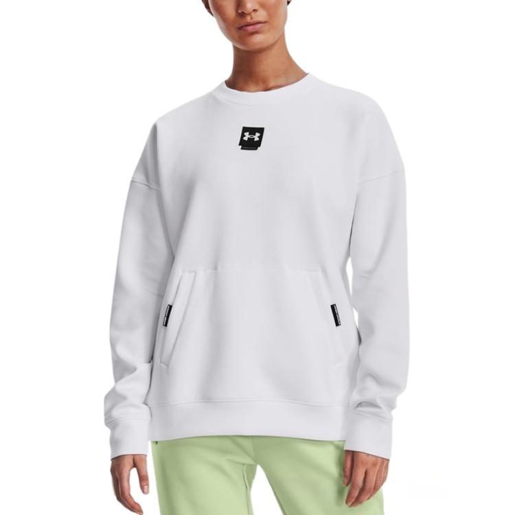 Under Armour Sweatshirt Women's White Unisex 1374118-100