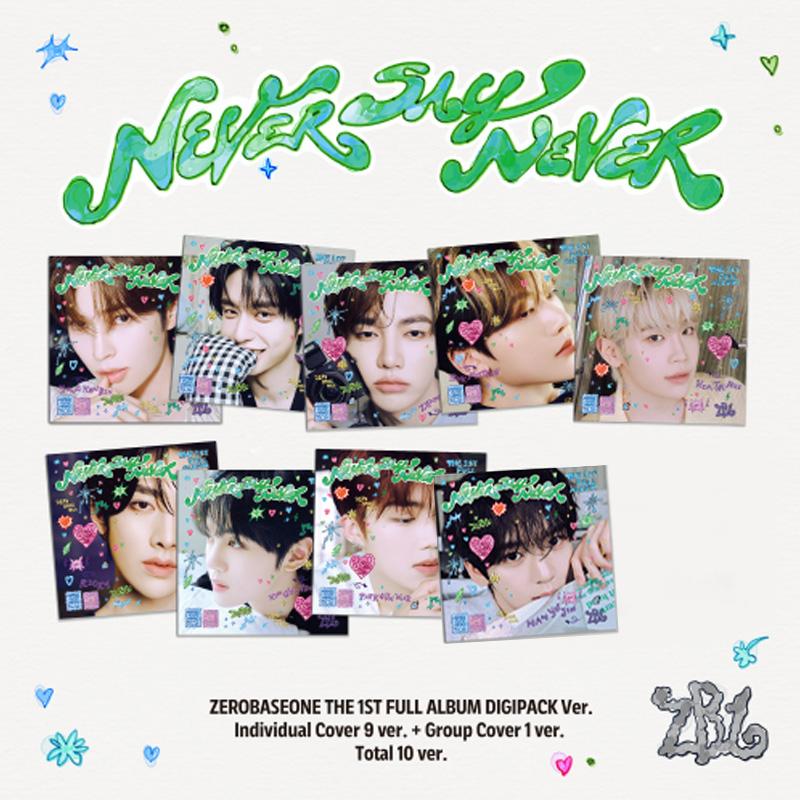 ZEROBASEONE THE 1ST FULL ALBUM [NEVER SAY NEVER] DIGIPACK Ver.