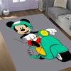 Mickey Mouse Castle Fantasy Disney Cartoon Theme Anti-Slip Rug - Polyester, Home Decor, Suitable for Bedrooms, Living Rooms, Doorways, and Studios