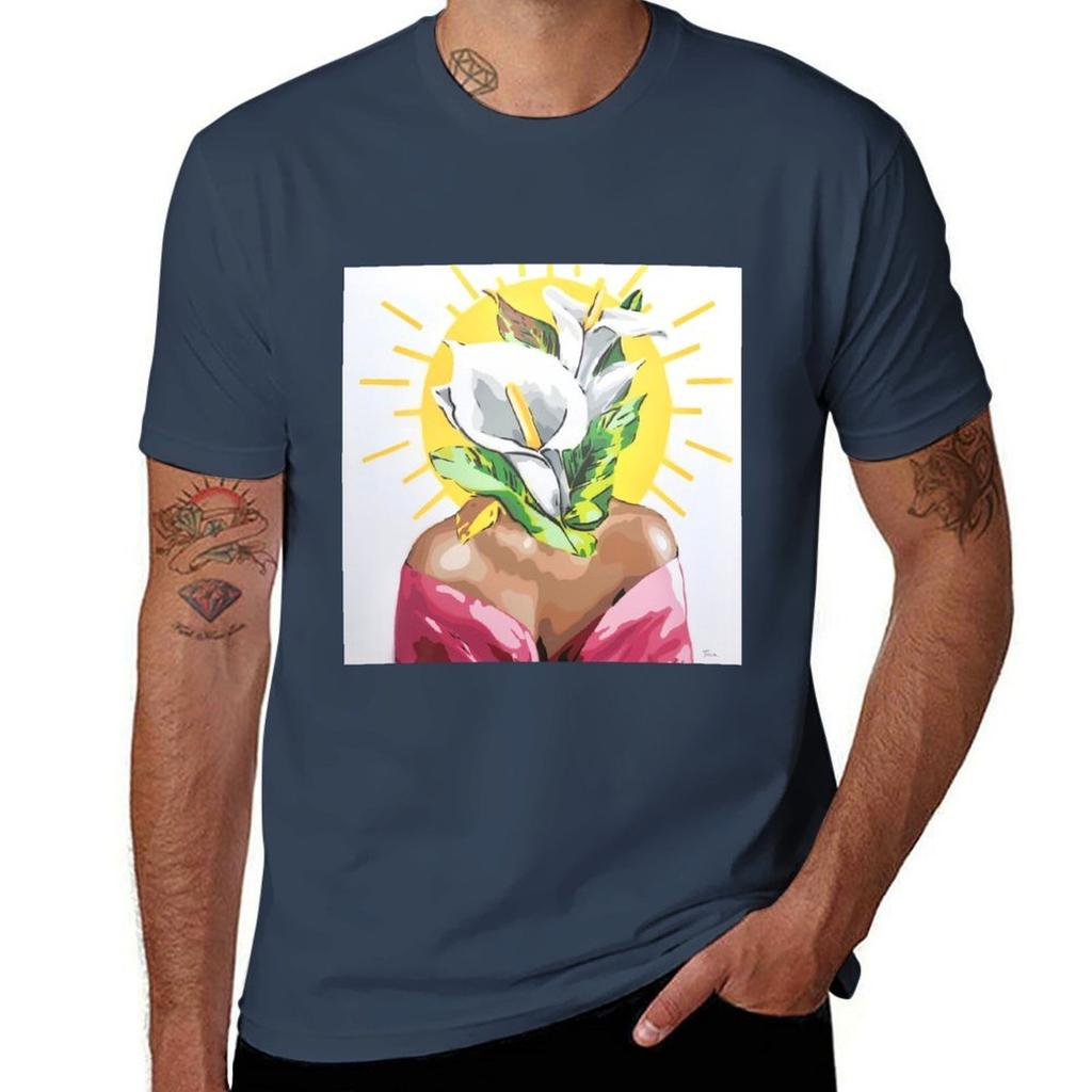 Calla Lily Tshirt Dry Fit Running Short Sleeve Top