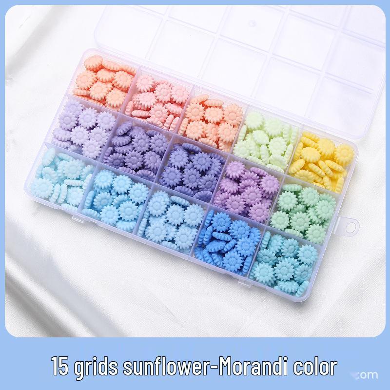 24-Color Sunflower Seal Wax Pearlescent Particles