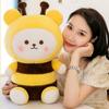 PP Cotton Bee Doll Plush Toy Bee Shape Bees Bear Plush Dolls Bee Stuffed Toys  Home Decor