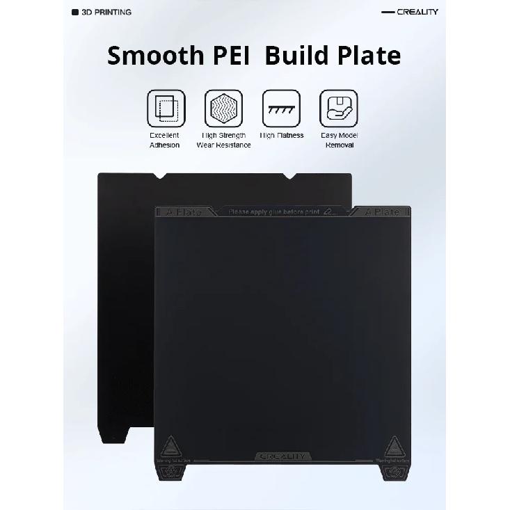 Creality K1/ K1 Max Smooth PEI Build Plate 235*235mm 315*310mm for Ender-3 S1 Ender-3 S1 Pro Ender-5 S1 K1 Ender-3 V3 SE