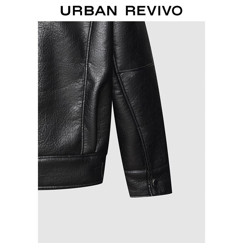 UR Men's Autumn Patchwork Lapel Jacket