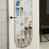 24/28 Grid Wall-mounted Shoes Organizer Rack Over the Door Hanging Storage Holder Rack Bedroom Closets Shoes Storage Bag