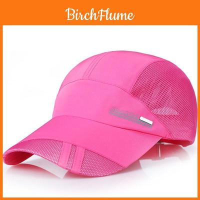 Quality Mesh Hat For Men Quick-drying Summer Visor Cap For Outdoor Sports**