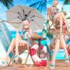 17cm Anime Honkai Impact 3 Kiana Kaslana PVC Action Figure Toy 1/8 Collectible Model Gift for Friends