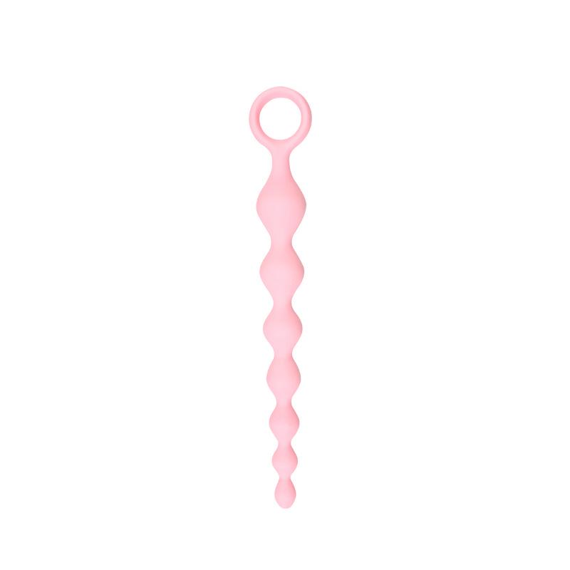 Colorful Anal Beads Tail Plug - Adult SM Toys for Anus Development