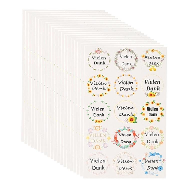 Multipurpose Strong Adhesive Sticker Labels For Product Labeling File Sorting Heavy Duty Coated Paper Office Essential