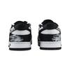 Nike Dunk White Ink Recognition 1 Abrasion Resistant Low top Skateboard Shoes Unisex Black White HF5441-100(Team773-1)