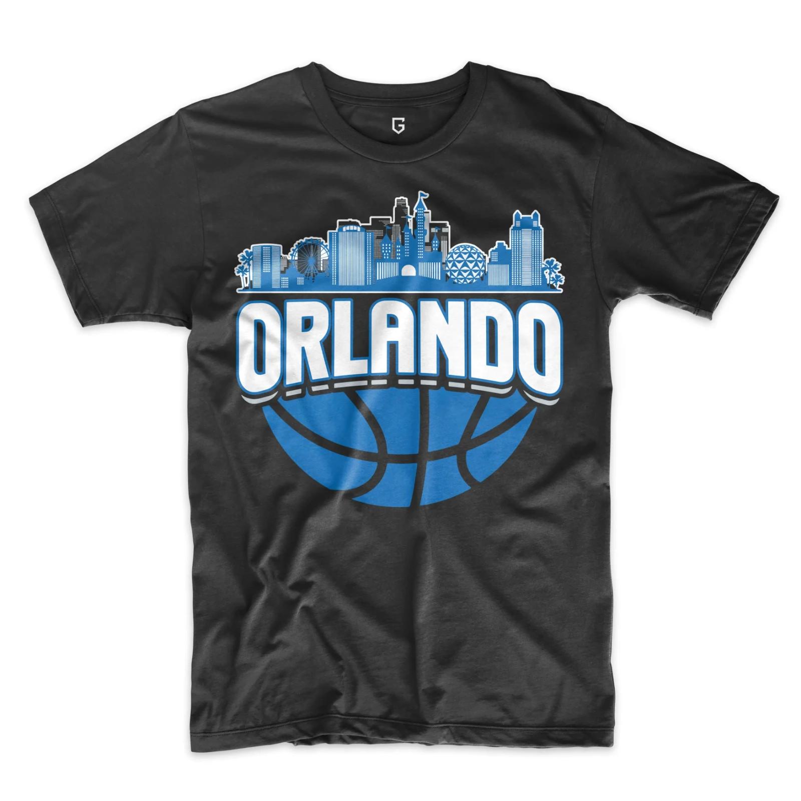 Orlando Basketball Skyline Men s T-Shirt XXL