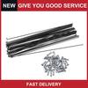 Universal Bicycle Steel Spokes 14G Bike Spoke 268mm Length W/ Nipples Pack of 36