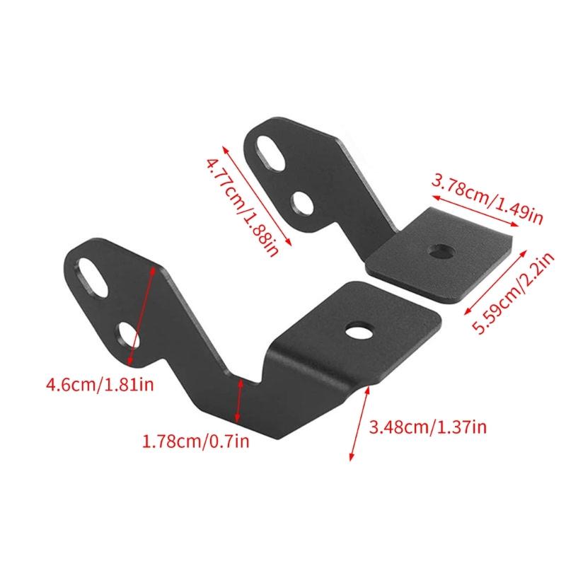 Strong Steel Bracket For Additional Lights Works With Multiple UTV Models Like Common Sport Versions Easy To Install