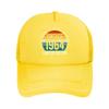 Vintage 1964 Retro, Colorful Gradient - Styled Limited Edition Art Mesh Baseball Cap