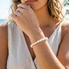 Noter Understated Elegant Women Strand Bracelet Imitation Pearls In 4 Shapes Leisure Versatile Economy Beaded Braslet Jewelry