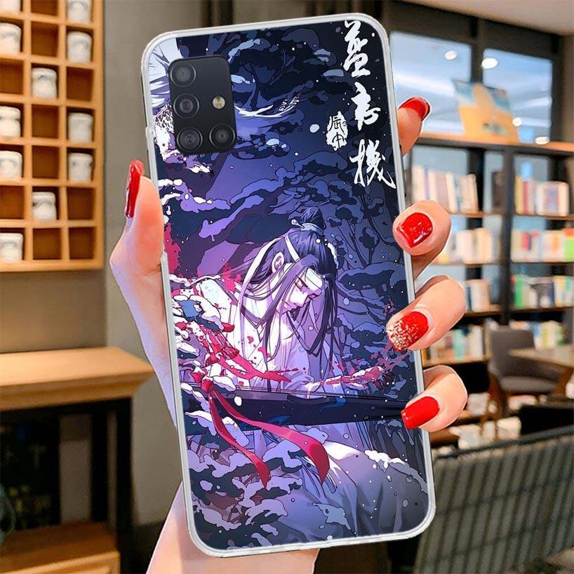 Anime Mo Dao Zu Shi Cover Phone Case For Samsung Galaxy A12 A22 A32 A52 A72 A02S Phone Case Note 20 Ultra 10 S10 Plus A51 A71 A5