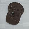 Baseball Cap With Vintage Wash And Embroidered Letters For Casual Everyday Wear