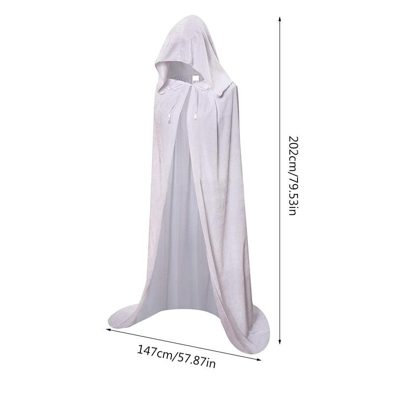 Wizard Costume Halloween Cosplay Medieval Friar Robe Priest Costume Ancient Clothing Christian Suit Cloak Halloween