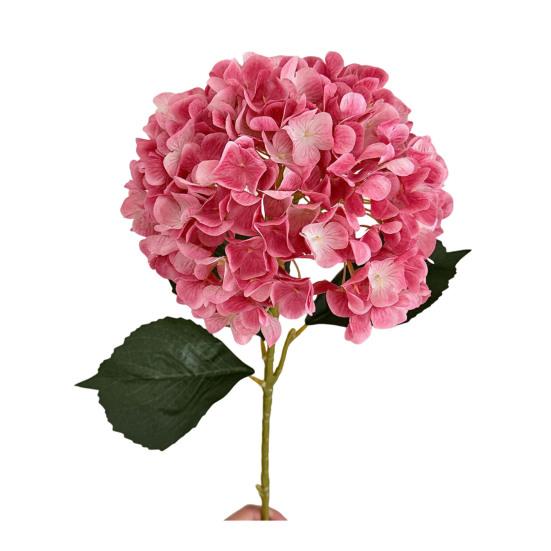 

Artificial Hydrangea Flower Realistic Full Bloom Fake Hydrangea with Stems Faux Silk Flower Arrangement for Home Wedding Party Baby Shower Table арбуз красный