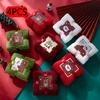 4PCS Christmas Themed Towel Set - Festive Design with Reindeer/Santa/Christmas Tree, Perfect for Holiday Gifts