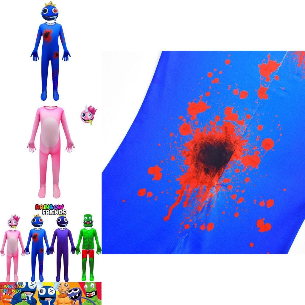 Get Ready For Halloween With Roblox Rainbow Friends Cosplay Costume For Kids Multiple Styles Available