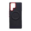 Luxury PU Woven Matte Anti-Slip Phone Case For Samsung Galaxy S26 S25 Edge Ultra Plus Drop Proof Magnetic Charging Protect Cover