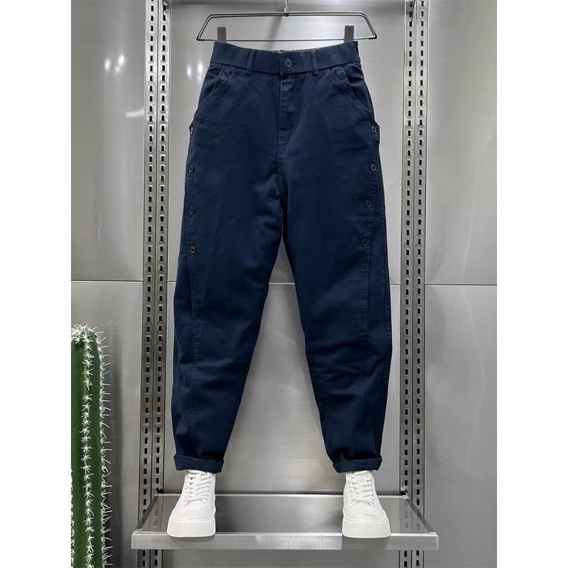 Men's Trendy Straight-Leg Casual Harem Pants - Spring & Autumn Collection