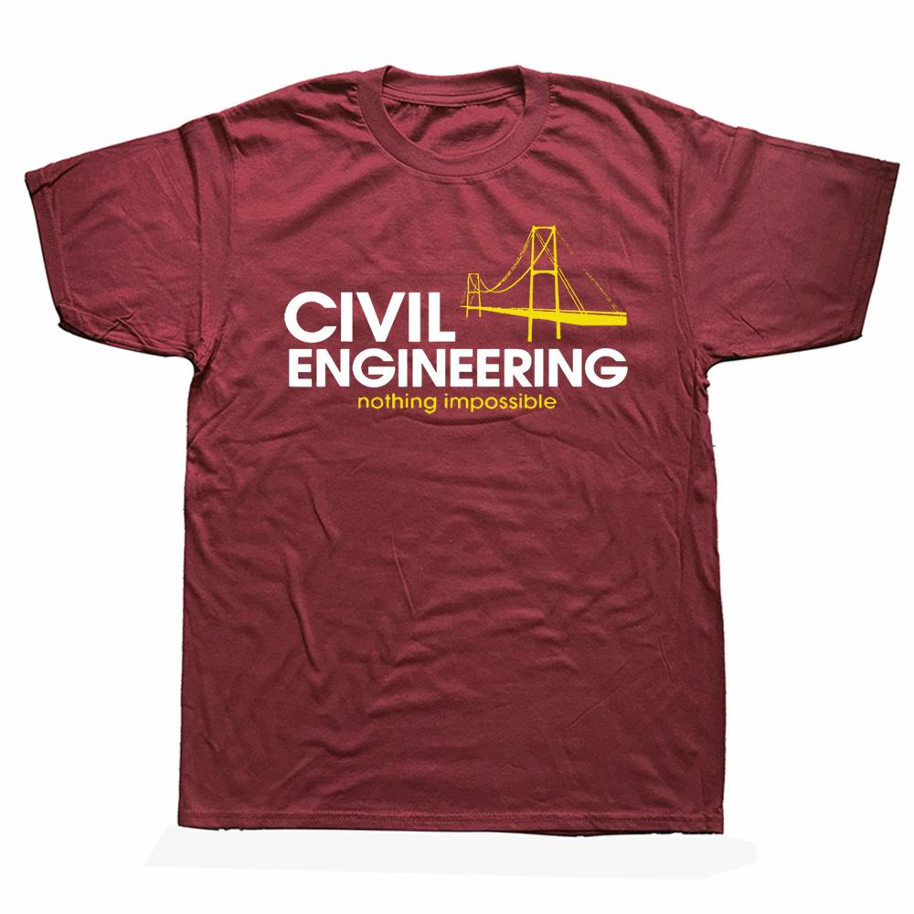 

Funny Civil Engineer T Shirts Graphic Cotton Streetwear Short Sleeve ONeck Structural Engineering Students Gifts Tshirt Men 4XL