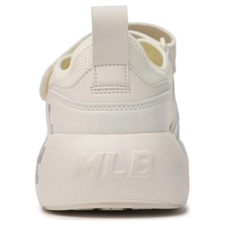 MLB Chunky Base Lightweight Comfortable Non-Slip Durable River Shoes Unisex Shoes White 3ASDCMB43-07IVS