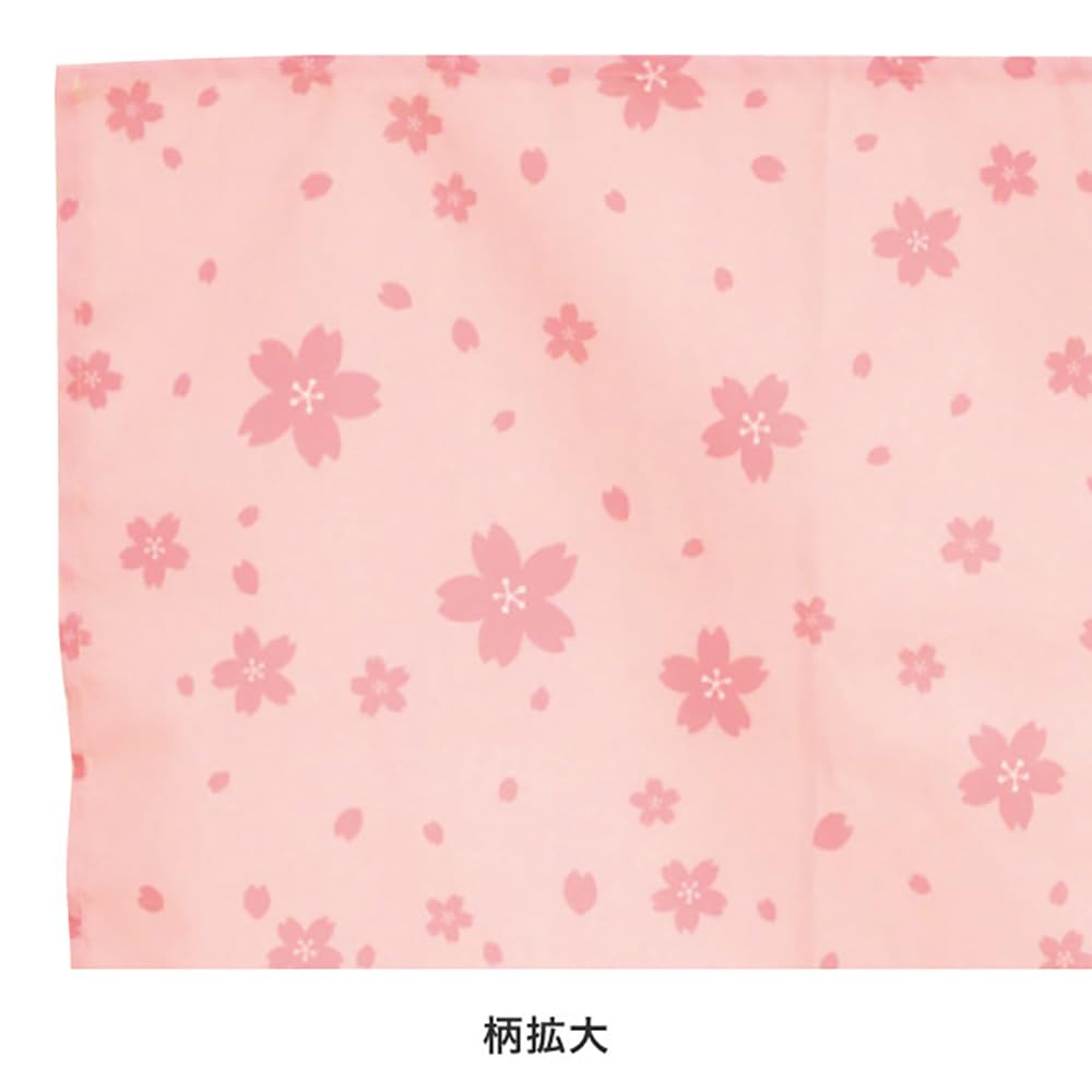 HEADS Display Cloth Sakura Cherry Blossom Spring Floral Pink W200 X H90cm 1 Piece Peach Cherry Blossom Viewing Privacy Display Cloth DIS-CL8