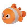 Cartoon Cute Crab Clown Fish Throw Pillow Plush Toy Doll Lying Down Turtle Doll Children Soothing Doll