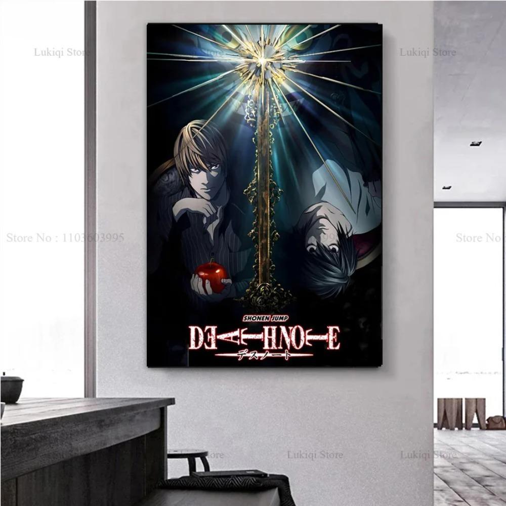 Classic Movie Series Cartoon Anime D-Death Vintage Poster Prints Canvas Painting Wall Art Picture Living Room Home Decor