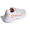 Adidas Falcon Glow Pink Női Sneakerek Fehér Felhőfehér Halo-Borostyán GV7366