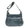 Borsa a tracolla da pendolare multi-tasche ad alta capacità in PU da donna, portatile