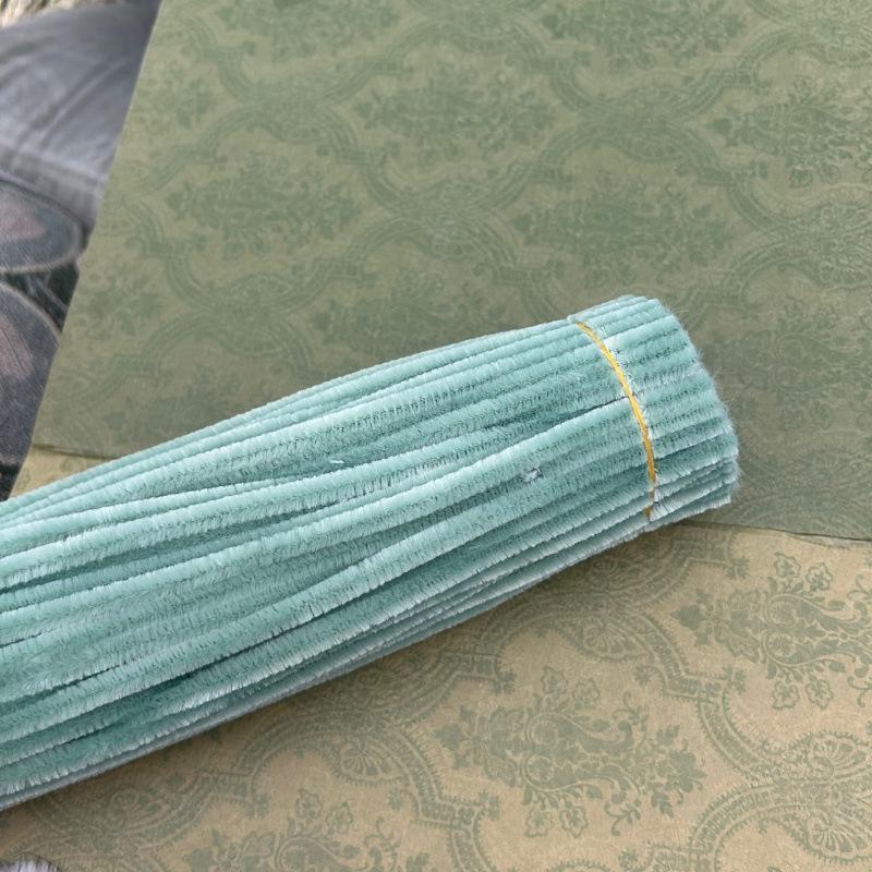 Macaron Color Extra Dense Handmade Flower Pipe Cleaners