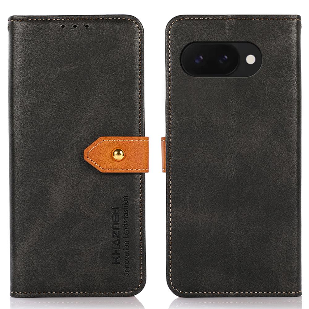 KHAZNEH For Google Pixel 9a Wallet Phone Case Stand Leather Flip Cover