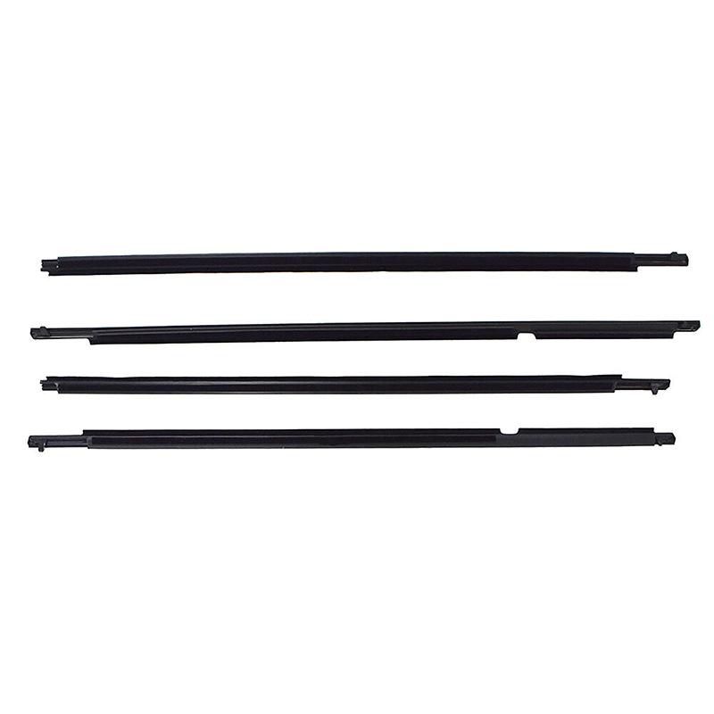 

4 шт./компл. резиновая водонепроницаемая уплотнительная лента для окон автомобиля, уплотнительная лента для Toyota Highlander 2008-2010, автомобильные аксессуары